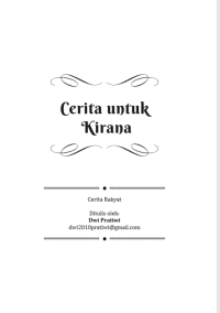 Image of Cerita untuk kirana